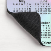 Rainbow Cloud Calendar 2031 von Janz Mousepad (Ecke)