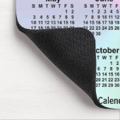 Rainbow Cloud Calendar 2037 von Janz Mousepad (Ecke)