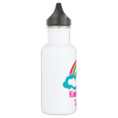 Rainbow Cloud Kindergarten Lehrer Edelstahlflasche (Links)