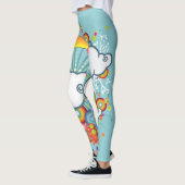 Rainbow Cloud People Leggings (Links)