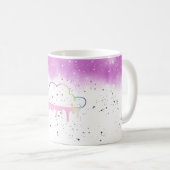 Rainbow Cloud-Tasse Kaffeetasse (VorderseiteRechts)