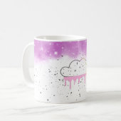 Rainbow Cloud-Tasse Kaffeetasse (Vorderseite Links)