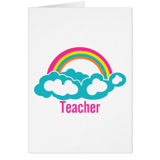 Rainbow Cloud Teacher (Vorne)