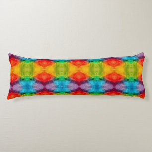 Rainbow Cloud Watercolor Art Seitenschläferkissen