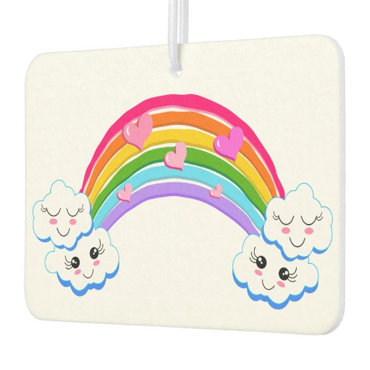 Rainbow Clouds Car Freshener Autolufterfrischer (Links)