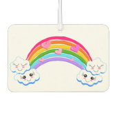 Rainbow Clouds Car Freshener Autolufterfrischer (Vorderseite)