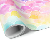 Rainbow Clouds Geschenkpapier (Rolleneckpunkt)