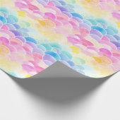 Rainbow Clouds Geschenkpapier (Ecke)