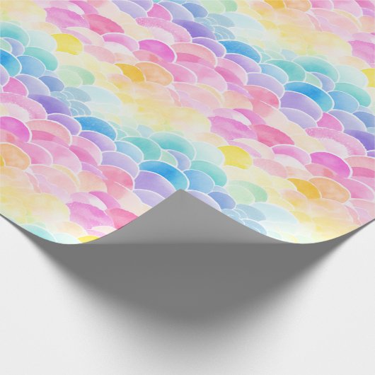  Rainbow Clouds Geschenkpapier (Ecke)
