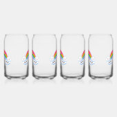 Rainbow Clouds Glasses Dosenglas (Rechts)