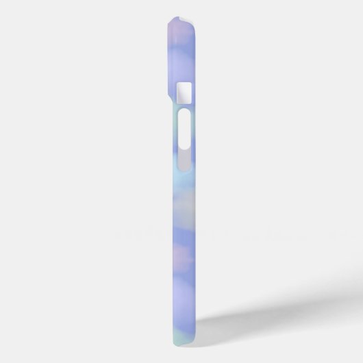 Rainbow Clouds Handy Case (Rückseite / Links)