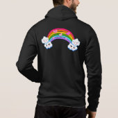 Rainbow Clouds Hoodie (Rückseite)