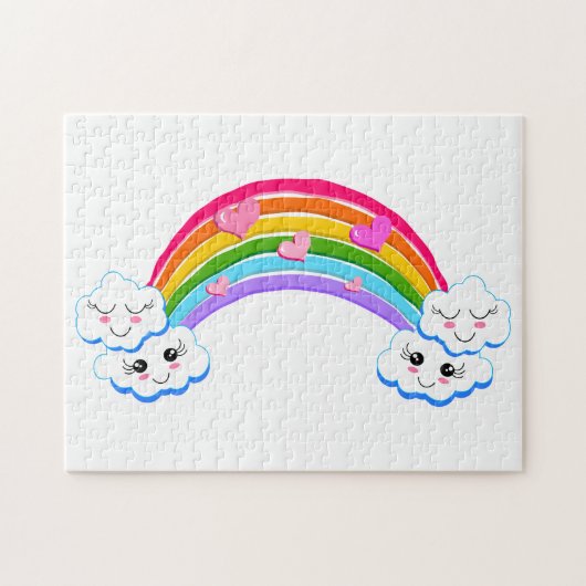 Rainbow Clouds Jigsaw Puzzle (Horizontal)
