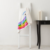 Rainbow Clouds Sherpa Blanket Sherpadecke (Beispiel)