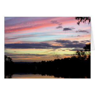 Rainbow Clouds Skies Card