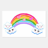 Rainbow Clouds Stickers (Vorderseite)