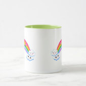 Rainbow Clouds Tasse (Zentrum)