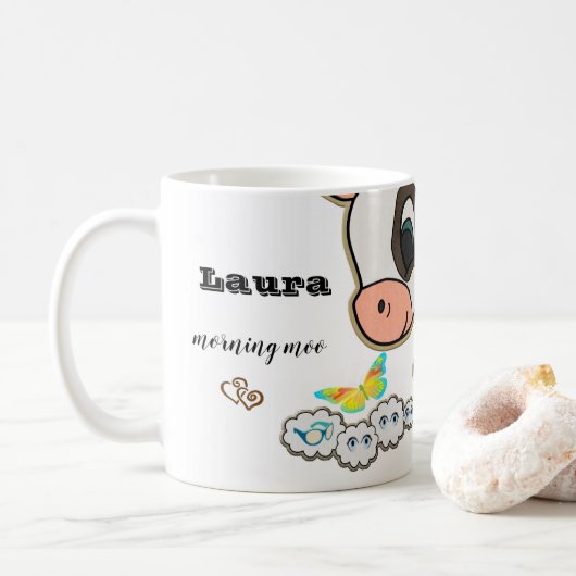 Rainbow Clouds Tasse (Mit Donut)
