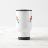 Rainbow Clouds Travel Mug Reisebecher (Mittel)
