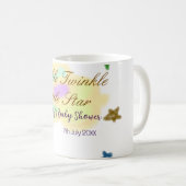 Rainbow clouds twinkle Twinkle Little Star baby Kaffeetasse (VorderseiteRechts)
