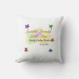 Rainbow clouds twinkle Twinkle Little Star baby Kissen