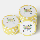 Rainbow clouds twinkle Twinkle Little Star baby Pokerchips (Stapel)
