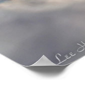 Rainbow Clouds überqueren das Sky Poster (Ecke)