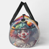 Rainbow Clowns Spaß glücklich große Duffel Tasche (Rechts)