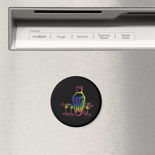 Rainbow Cocktails Magnet (In Situ (Geschirrspüler))