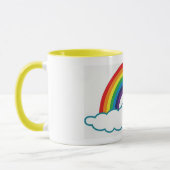 Rainbow Coffee Cup Tasse (Links)