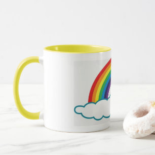 Rainbow Coffee Cup Tasse