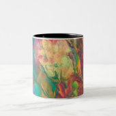 Rainbow Coffee Tasse Boho Colorful Tee Getränke Cu (Mittel)