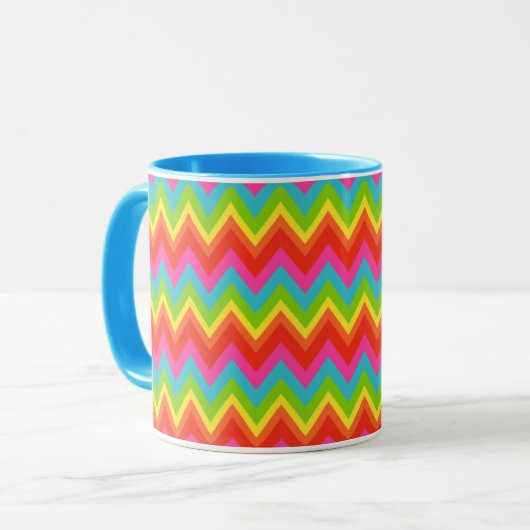 Rainbow Coffee Tasse Geschenk (Vorderseite Links)