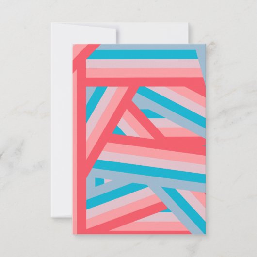 Rainbow Collage Dankeskarte (Vorderseite)