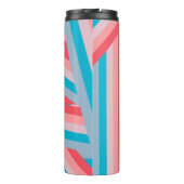 Rainbow Collage Thermosbecher (Rückseite)