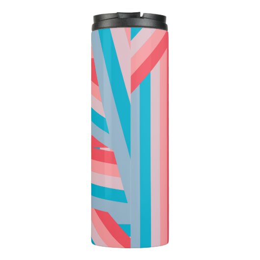 Rainbow Collage Thermosbecher (Rückseite)