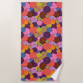 Rainbow Colocles Beach Towel Strandtuch (Vorderseite)
