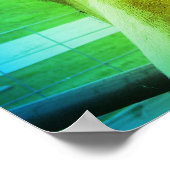 Rainbow Coloed Buckskin Poster (Ecke)