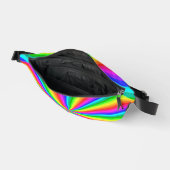 Rainbow Color Burst Psychedelic Bauchtasche (Offen)