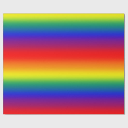 Rainbow Color Continuum Geschenkpapier (Flach)