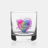 Rainbow Color Design Whiskyglas (Rückseite)
