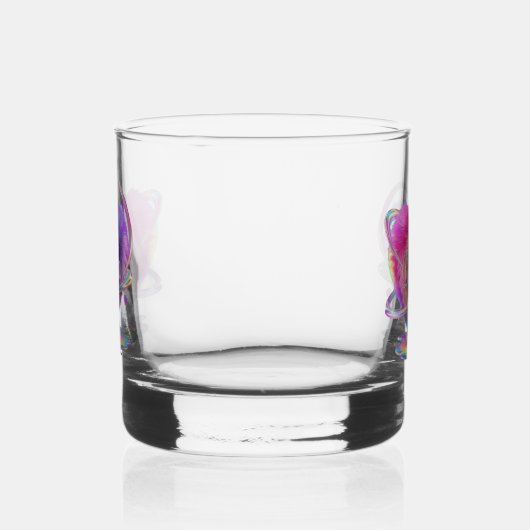 Rainbow Color Design Whiskyglas (Links)
