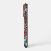 Rainbow Color Flow Art iPhone Hülle (Linke Seite)