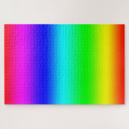 Rainbow Color Gradient Jigsaw Puzzle