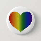 Rainbow Color Heart Button (Vorderseite)