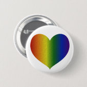 Rainbow Color Heart Button (Vorne & Hinten)