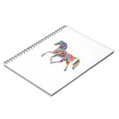 Rainbow Color Stripe Notizblock (Linke Seite)