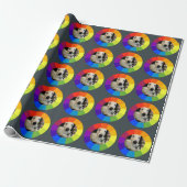 Rainbow Color Wheel Geschenkpapier (Ungerollt)
