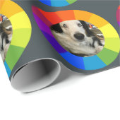 Rainbow Color Wheel Geschenkpapier (Rolleneckpunkt)