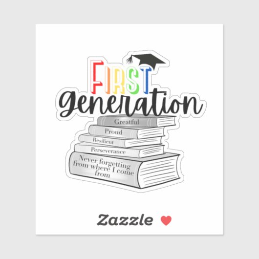 Rainbow Colorado erste Generation mit Büchern Aufkleber (Blatt)